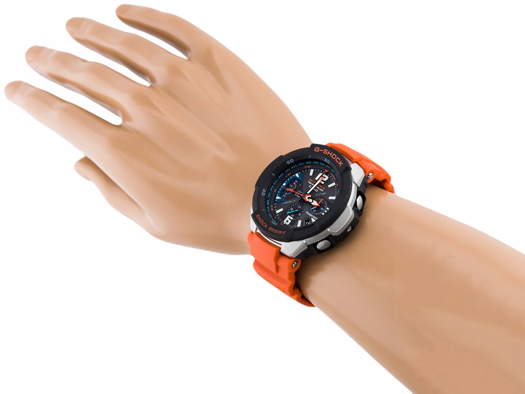 MĘSKI ZEGAREK CASIO GW-3000M 4A G-SHOCK MULTIBAND6 Rodzaj analogowe