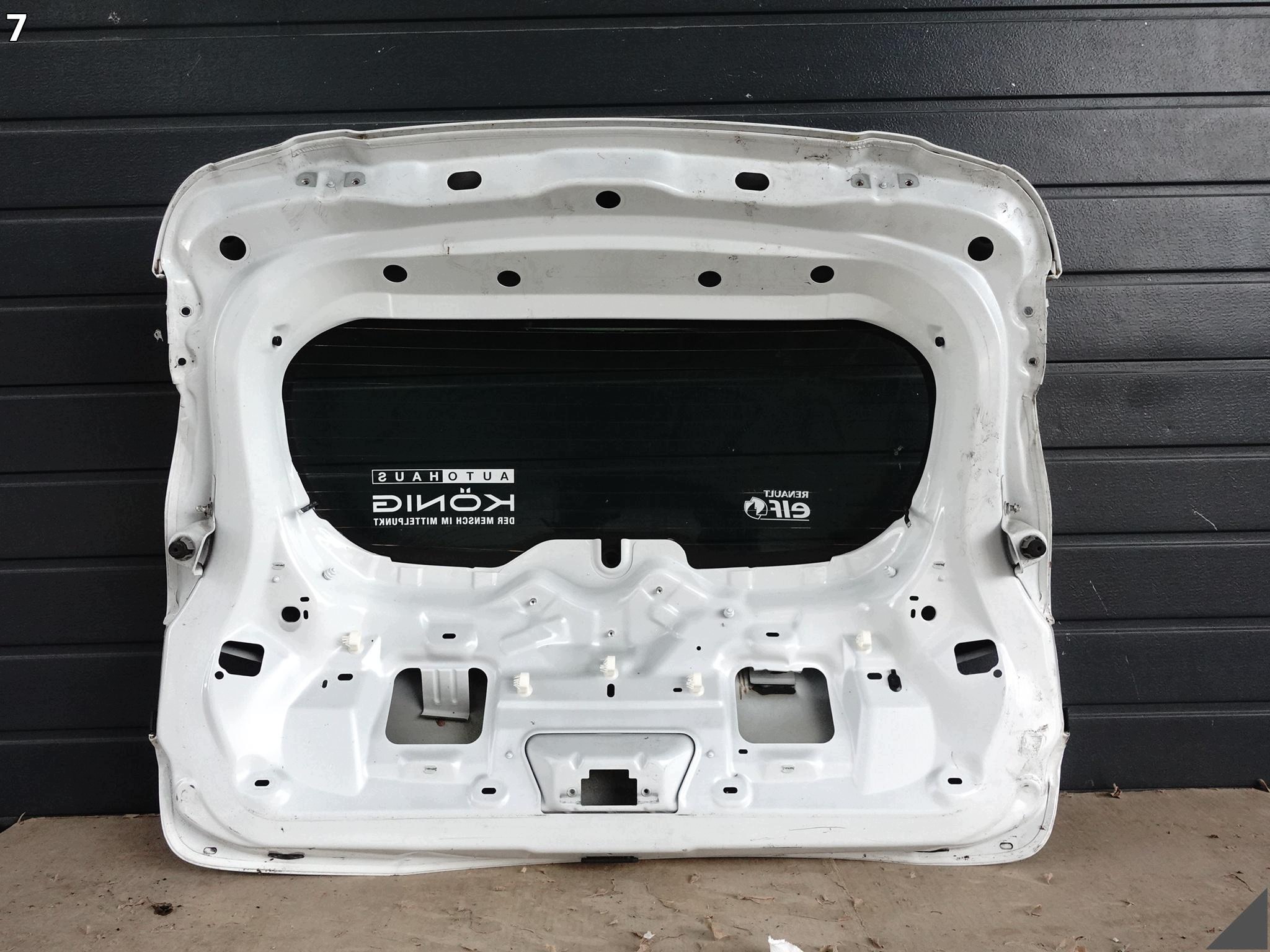 RENAULT CLIO IV 4 HATCHBACK 12- trunk door boot rear part + window + light STOP
