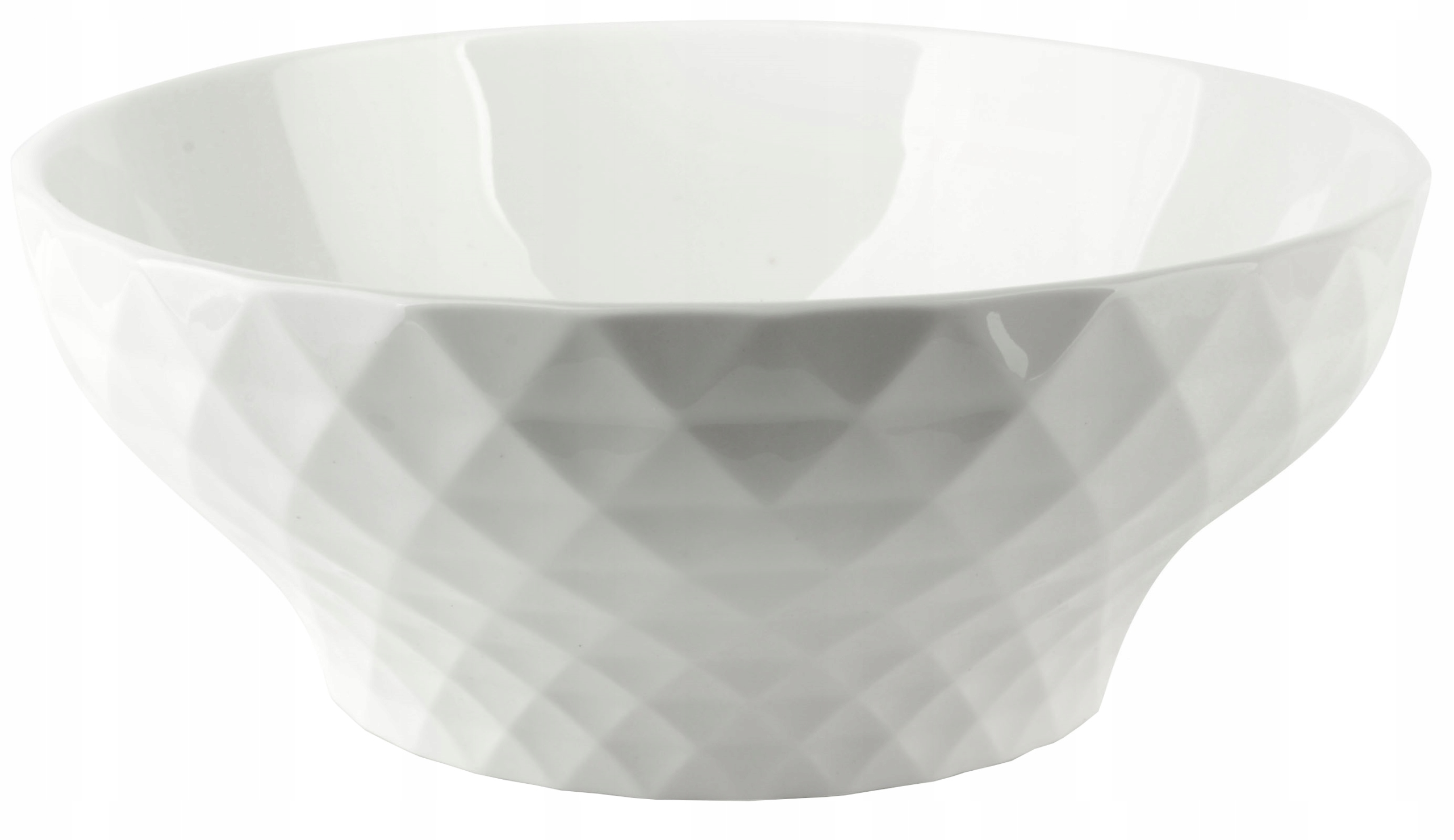 

Miseczka Salaterka 17CM Porcelna Diamond Biała