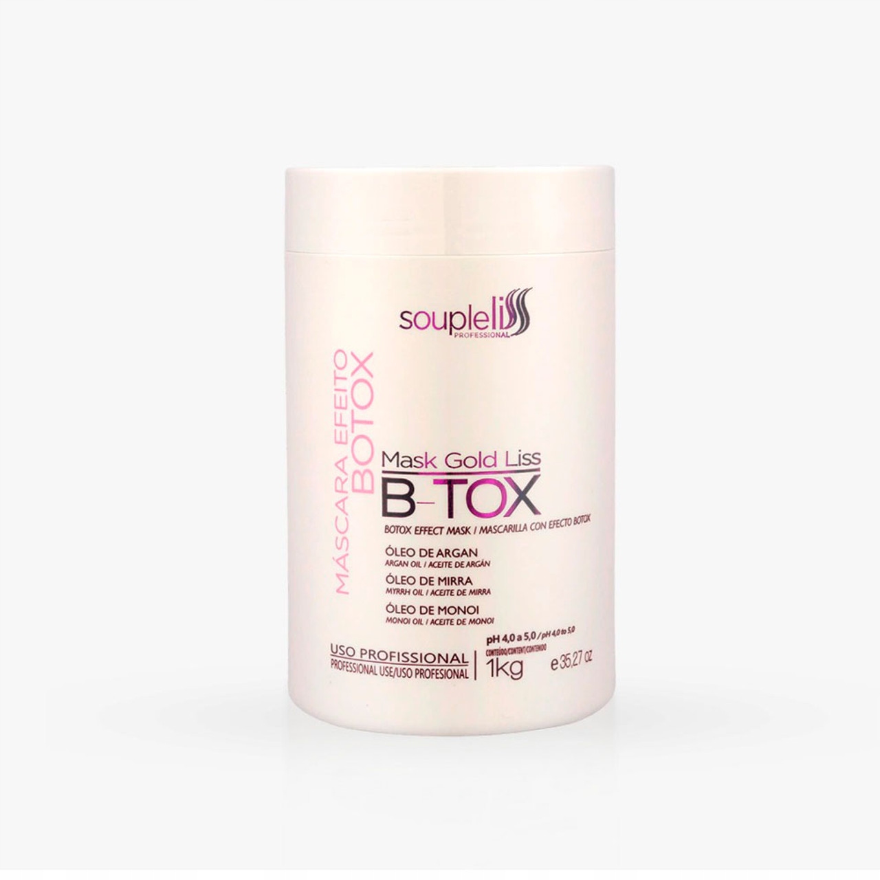 Soupleliss B-tox Gold Liss na vlasy 1L