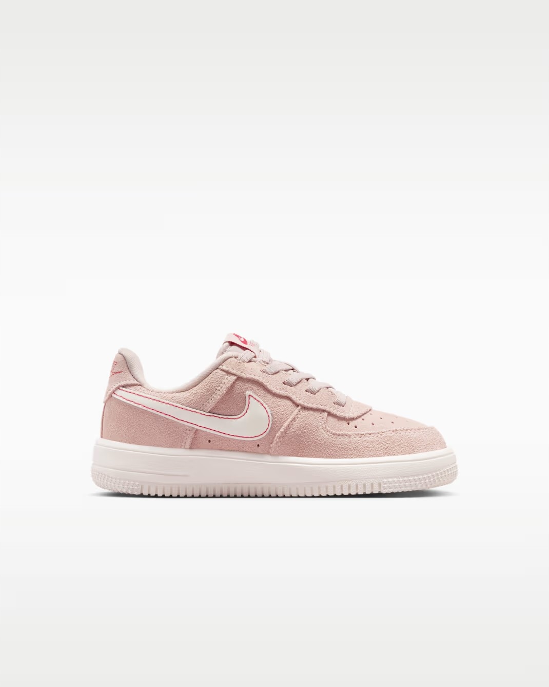 Nike Force 1 Easyon LV8 1 Buty Sportowe Skórzane Różowe Rzepy Rozm. 29,5