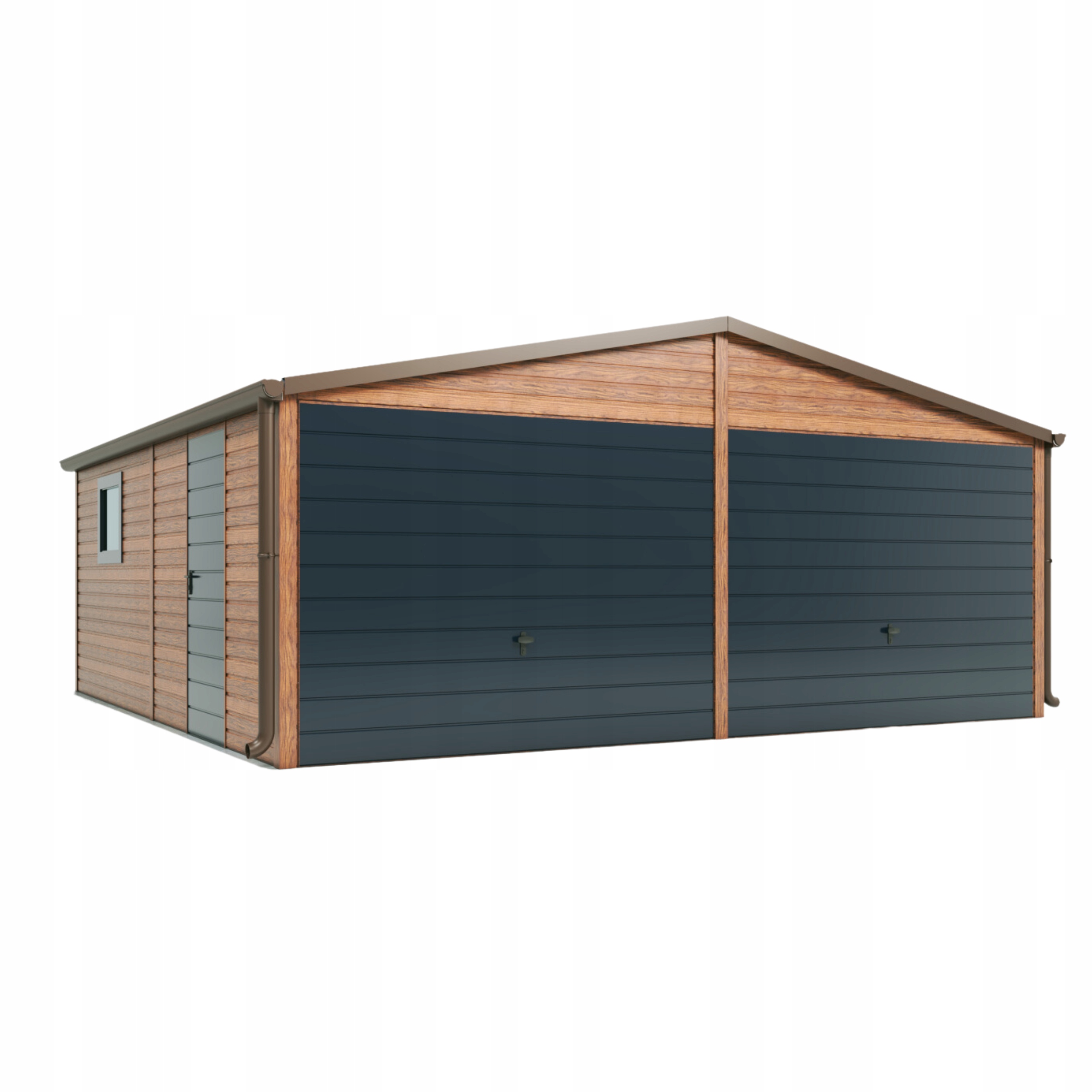 Garaż blaszany 6x6 Premium