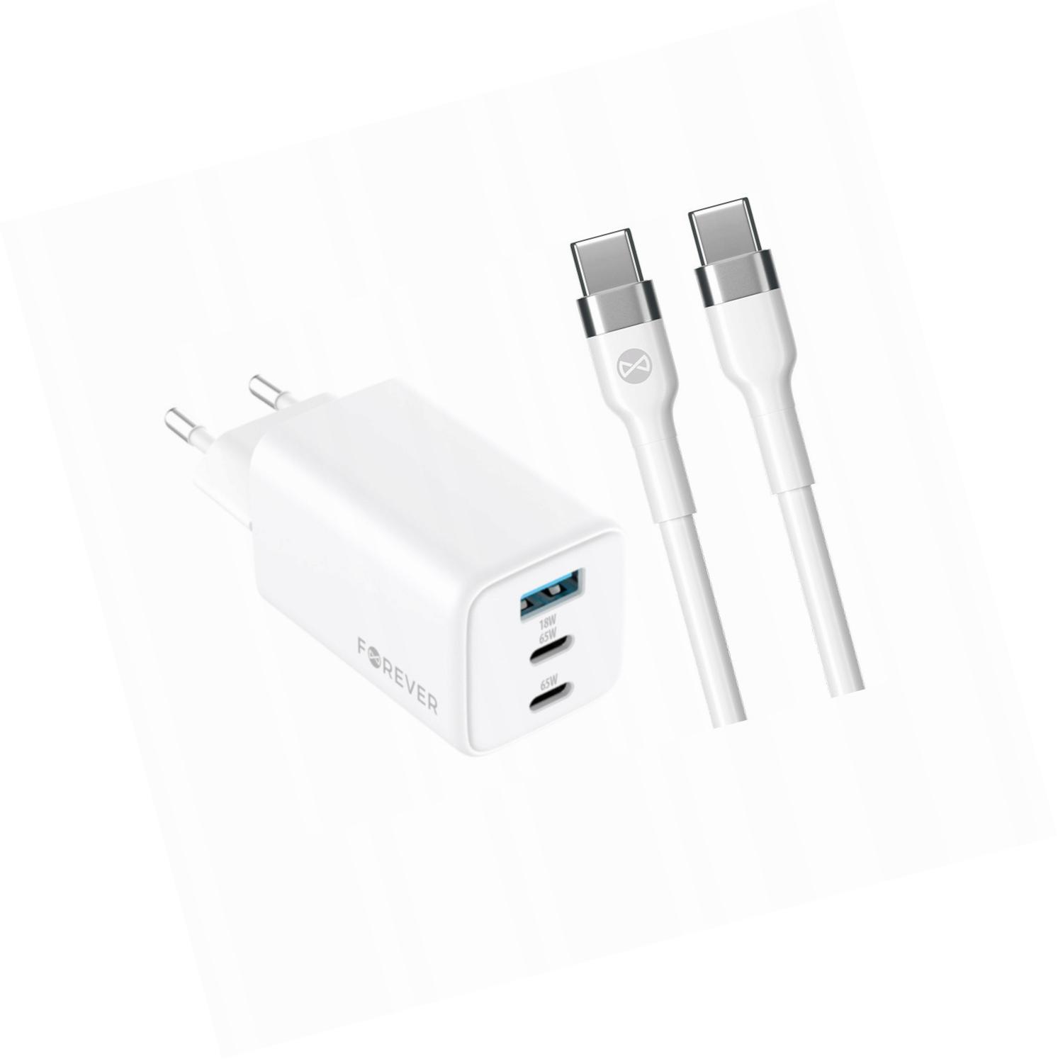 Szybka ładowarka GaN 65W z kablem 2m do Xiaomi Redmi Note 14 Pro Plus 5G