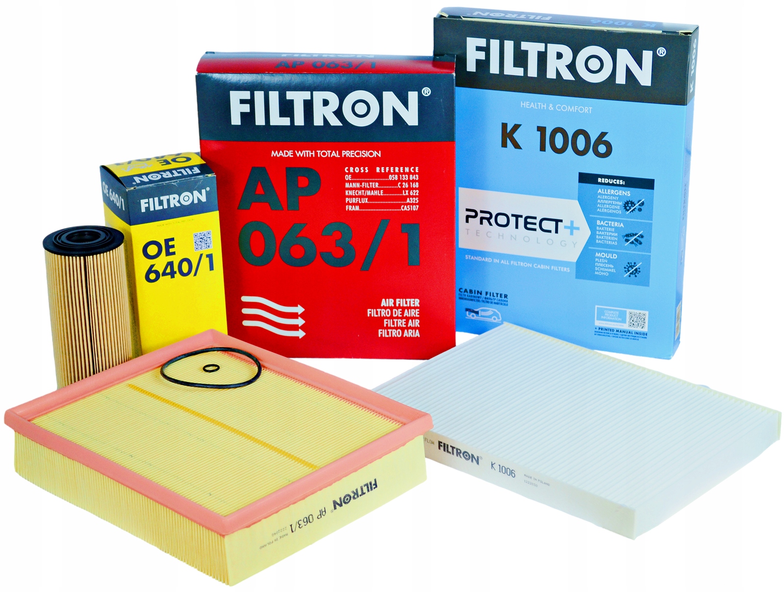 FILTRON ZESTAW FILTRÓW VW PASSAT B5 FL 1.9 2.0TDI