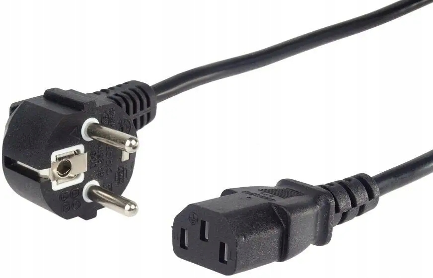 Kabel zasilający PremiumCord 0,5m dł. do drukarki komputera monitora 50cm