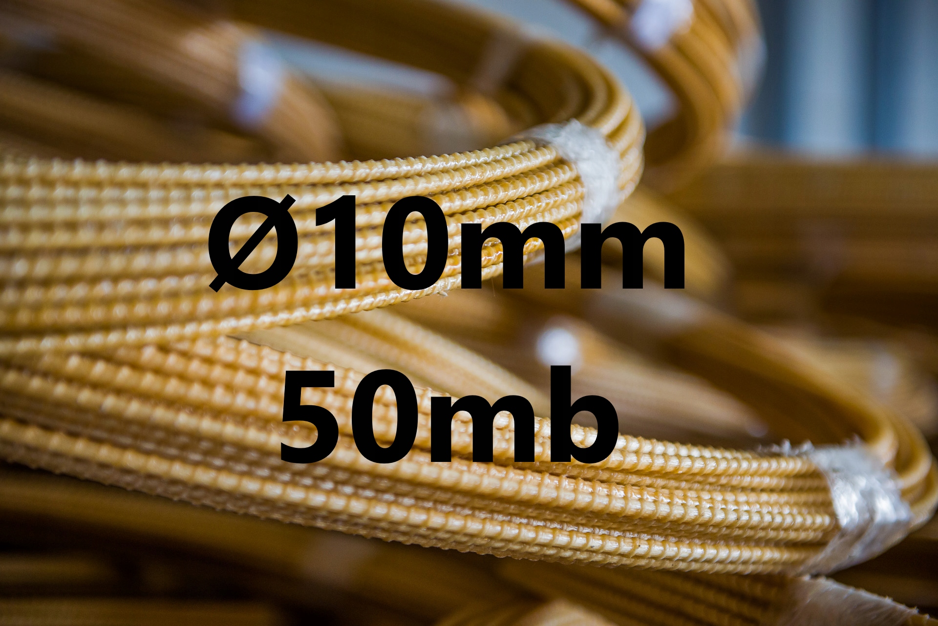 Pręt kompozytowy zbrojeniowy 10 mm 50 mb Gfrp wytrzymałe nierdzewne lekkie