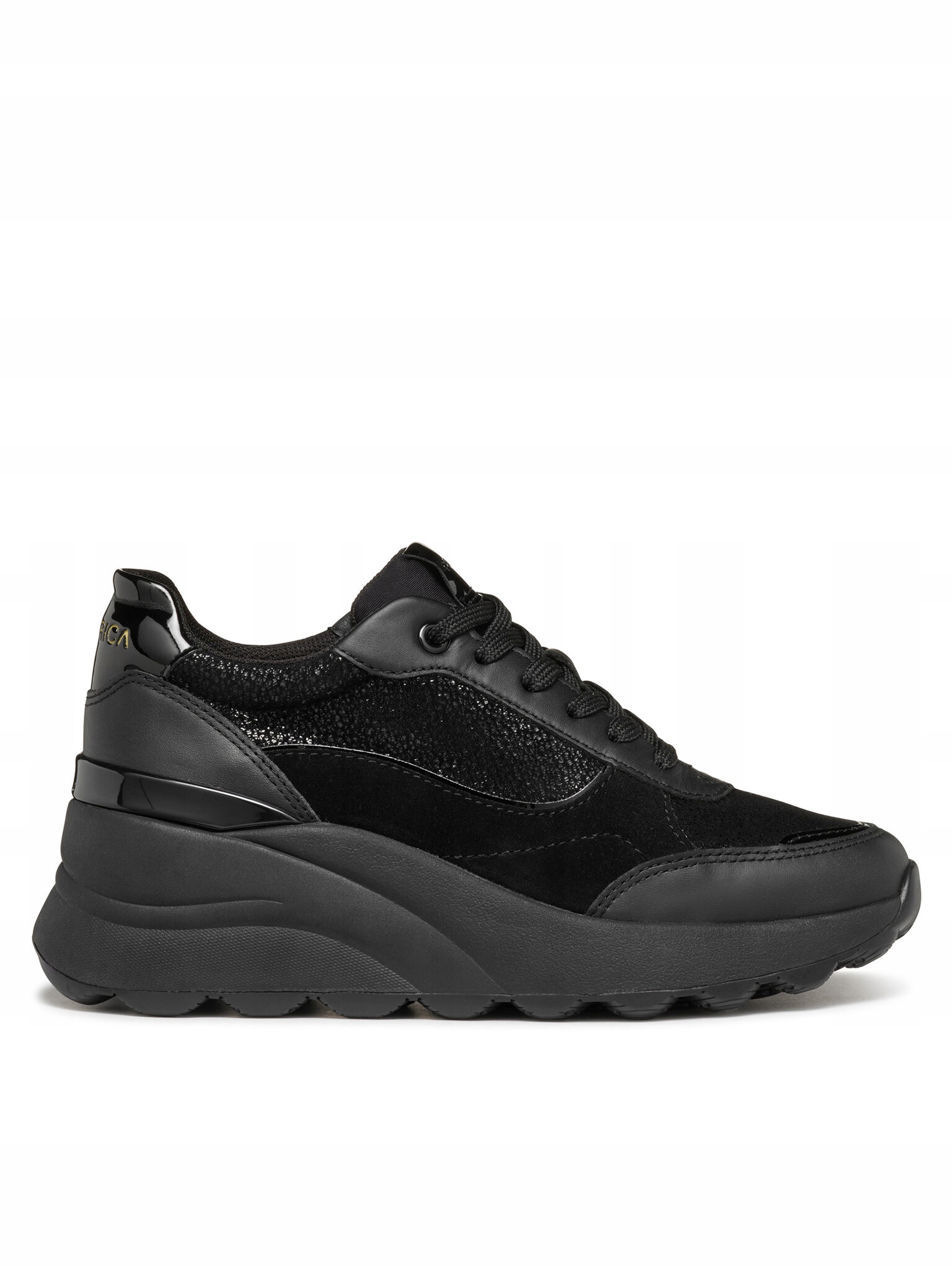 Černé dámské tenisky Geox Spherica EC13