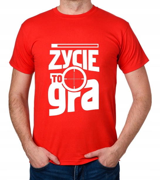 

koszulka Życie To Gra prezent