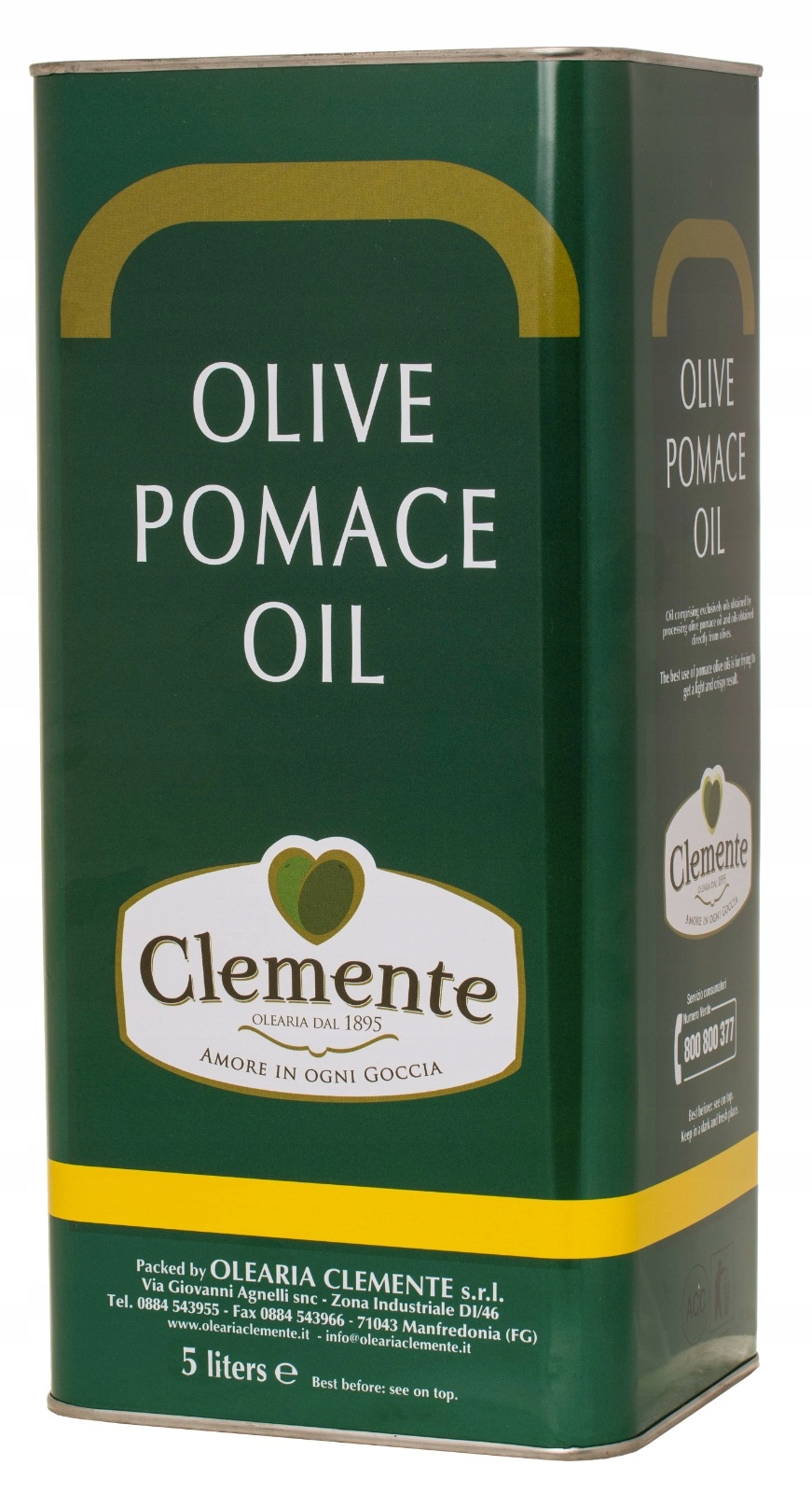 Oliwa Sansa Olearia 5L Clemente