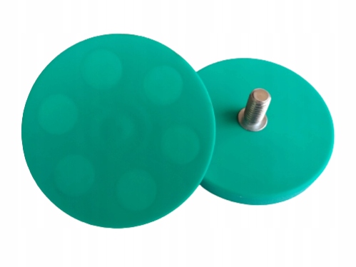 UCHWYT MAGNETYCZNY NEODYMOWY C34 GUMA- zielony