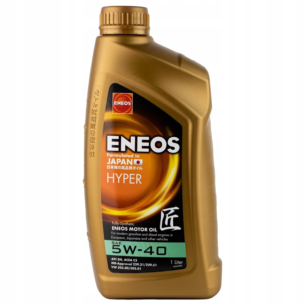 Eneos Hyper 5W40 1L japoński syntetyczny olej silnikowy