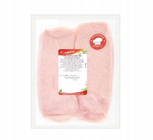 Sokołów Šunka vařená na sendvič plátky 1 kg