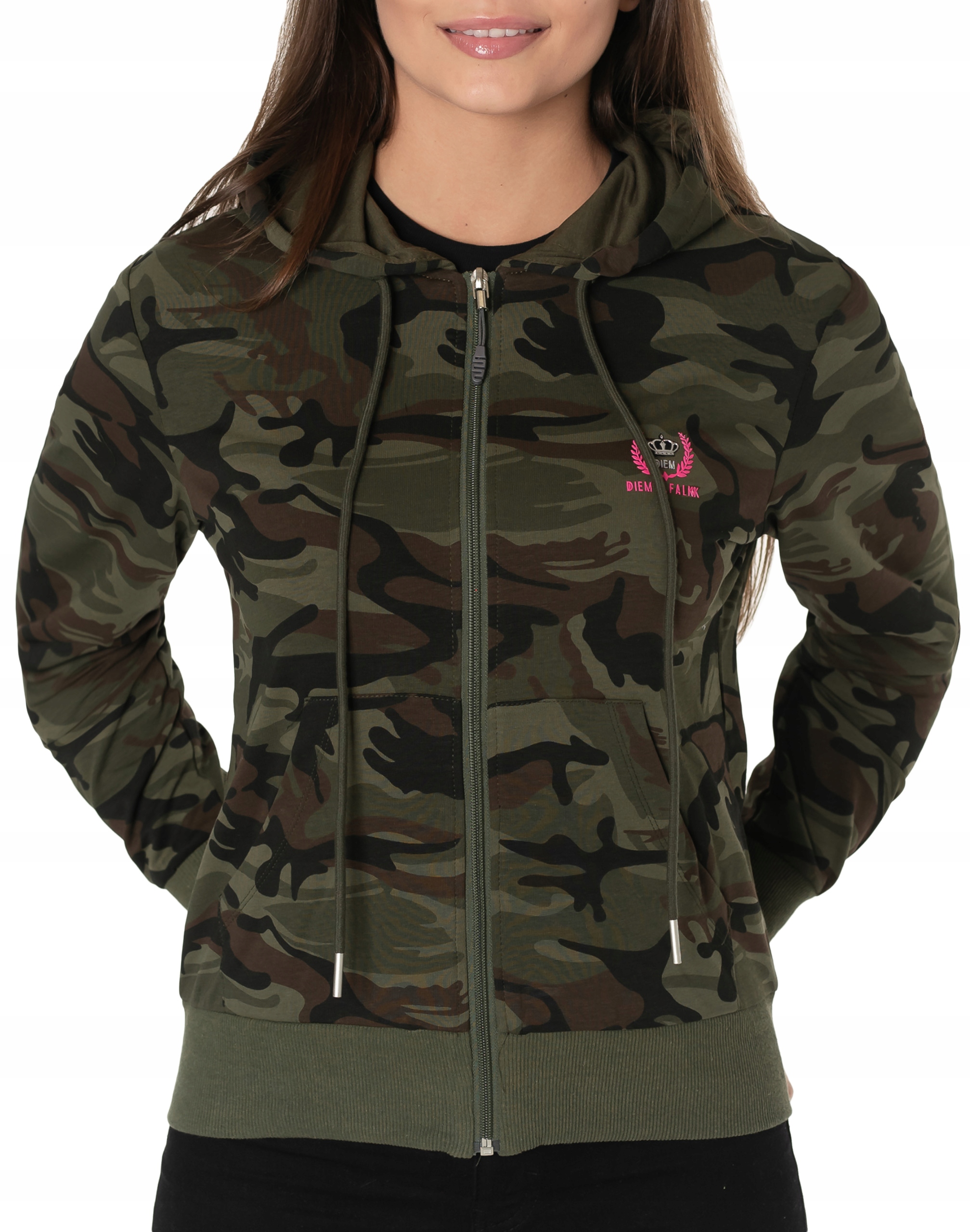 

Bluza Bawełniana Damska Rozsuwana Moro 46006-4 XL