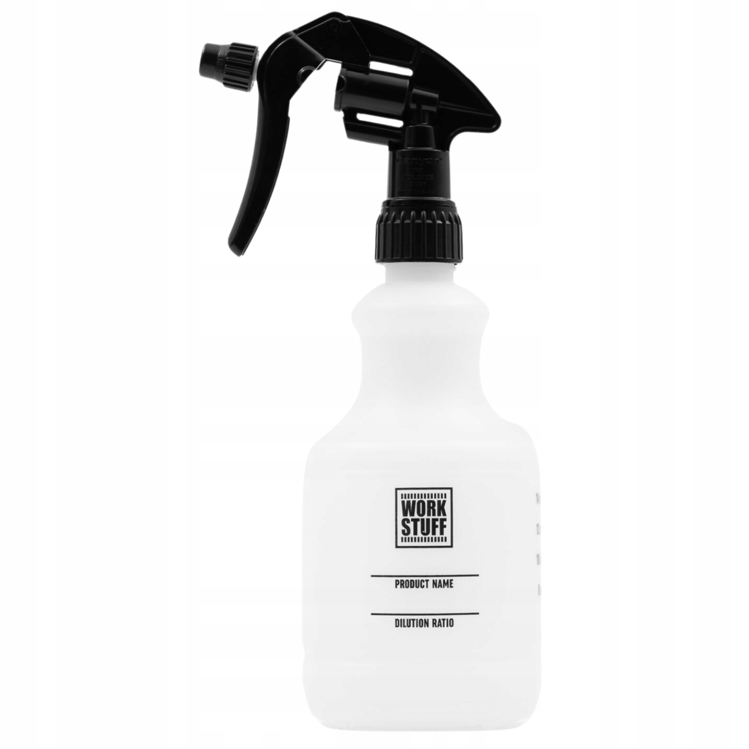 Work Stuff Bottle 500ml Pusta Butelka Z Atomizerem Do Rozrabiania Chemii