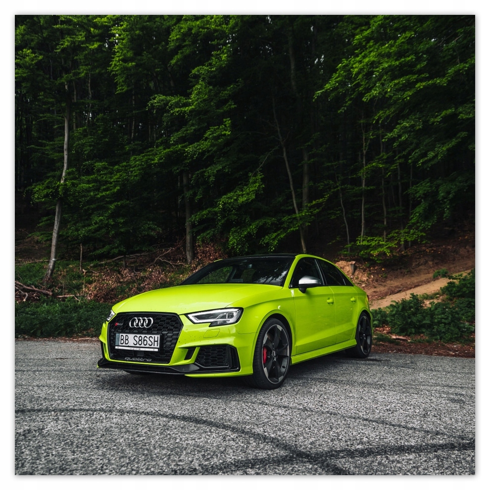 

Fototapety flizelina 208x208 Limonkowe Audi