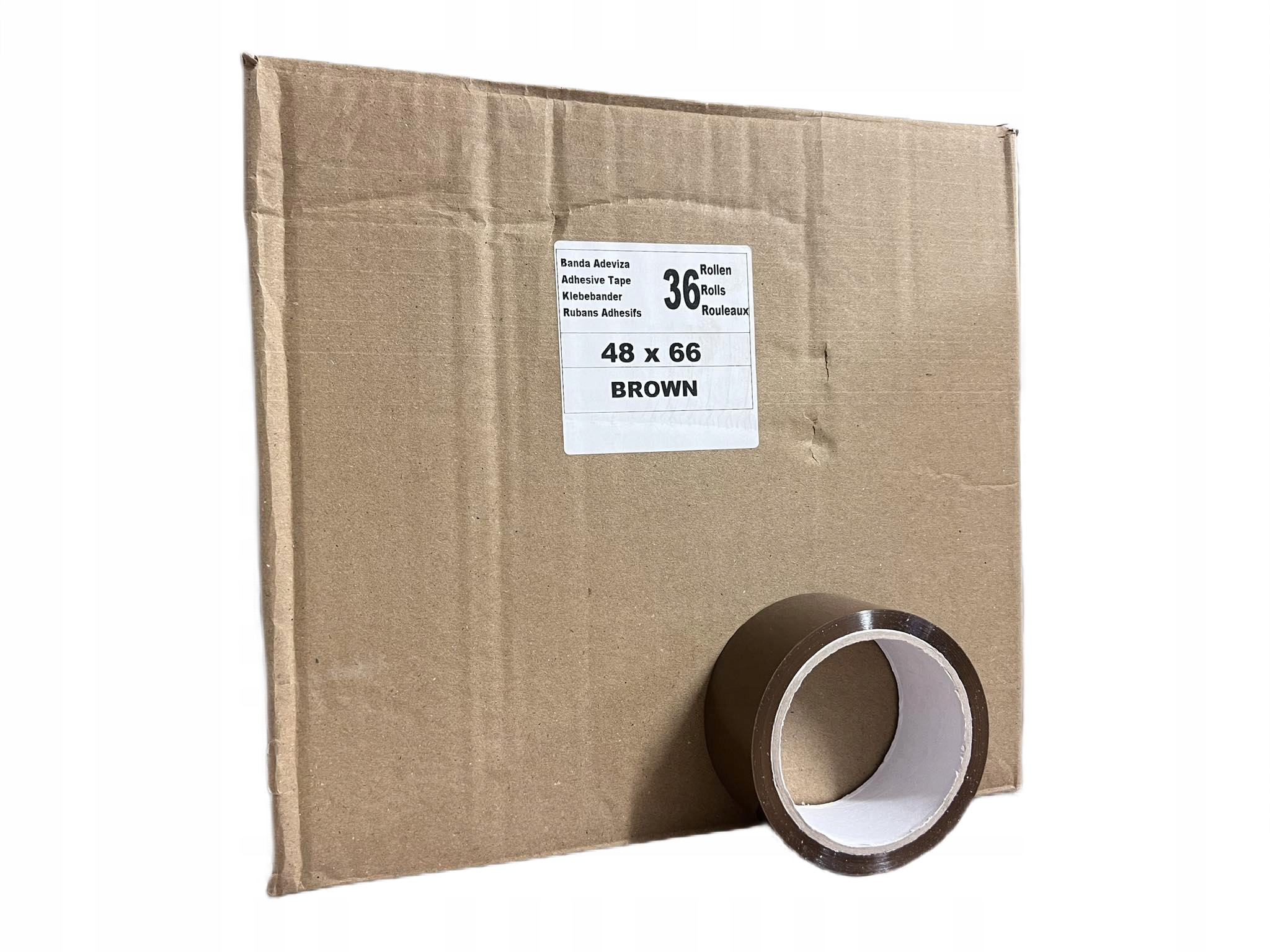 

Taśma Pakowa Bedax 48mm/60M brązowa Akryl 36 szt.