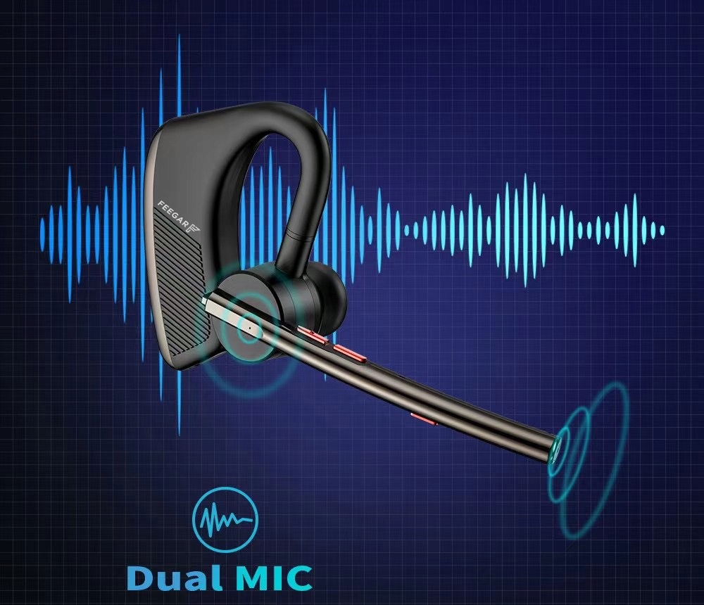 Sluchawka Bluetooth 5 2 Feegar BOND SE 24h CVC DSP Manufacturer Feegar