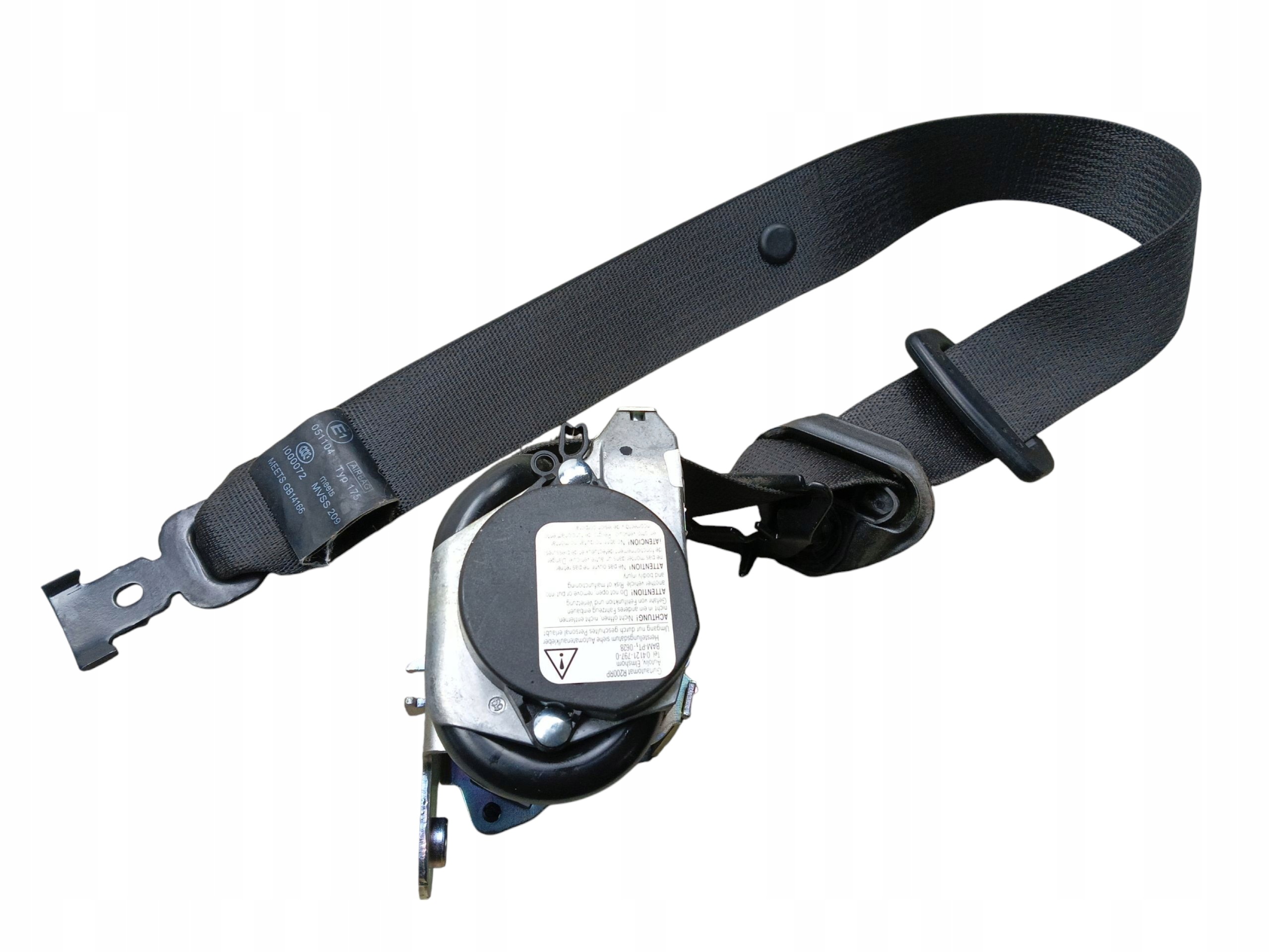 tension belt safety left front OPEL ASTRA IV J (2009-2012) 13297085 EUROPA