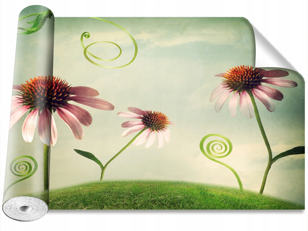 

Tapeta Samoprzylepna Kwiaty Vintage 104x70