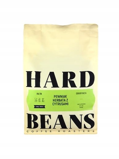 káva Hard Beans Pewniak Čaj S Citronem 1 kg Přeliv
