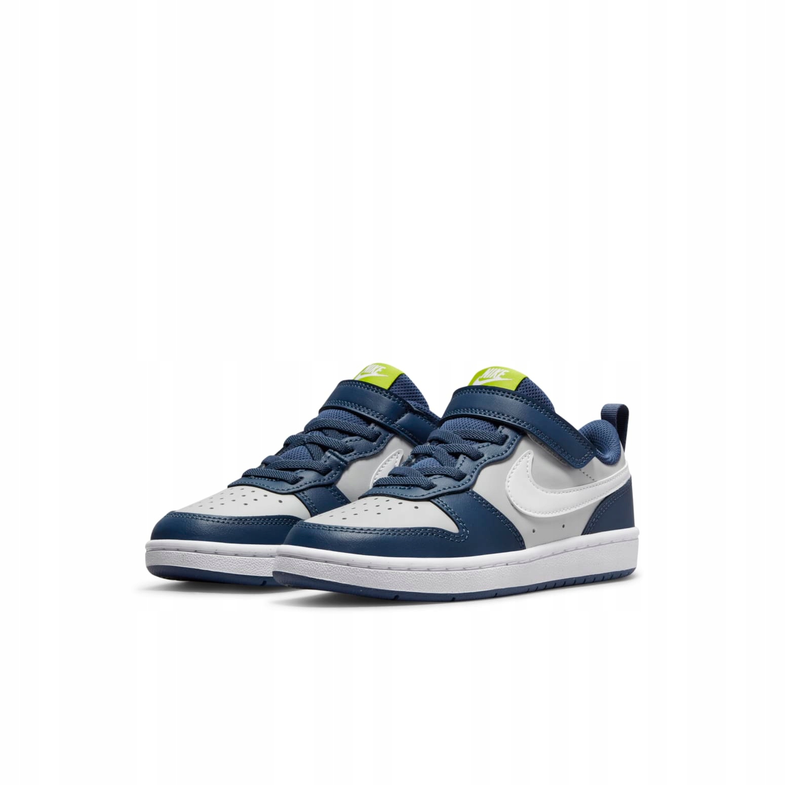 Buty sportowe dla dzieci na rzepy Nike Court Borough low BQ5451-016 r. 32