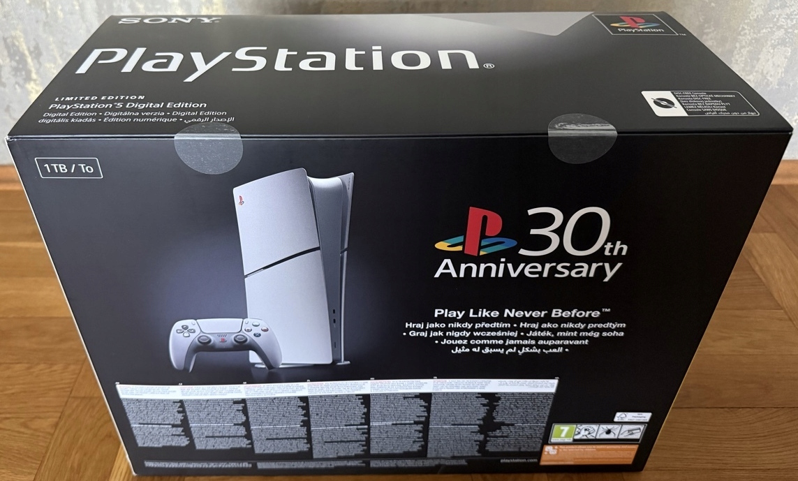 Konsola PS5 Slim 1TB Digital = Limitowana 30th Anniversary