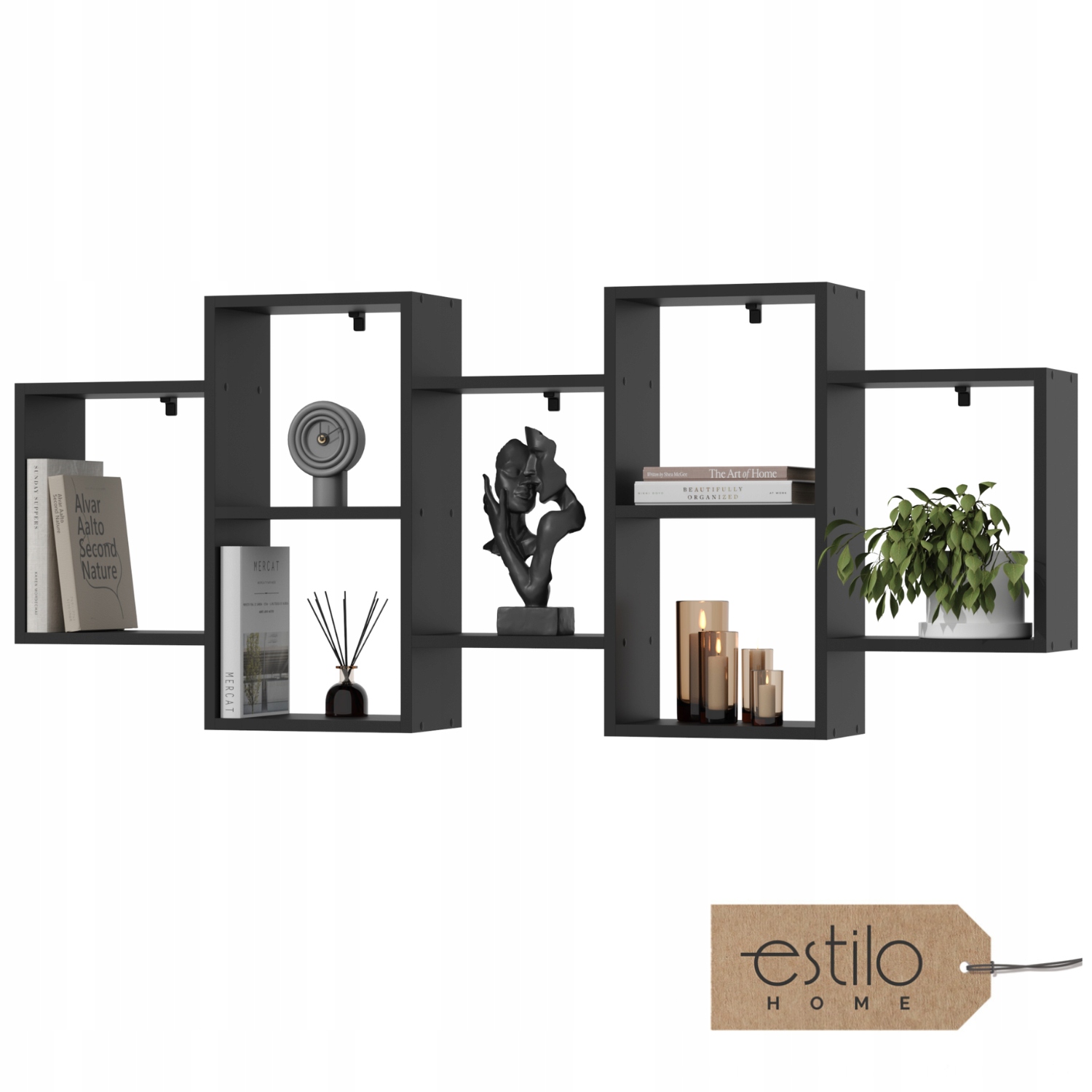 Závěsná police Regál na zeď do dětského pokoje Kuchyňský obývací pokoj 160 cm Pevný