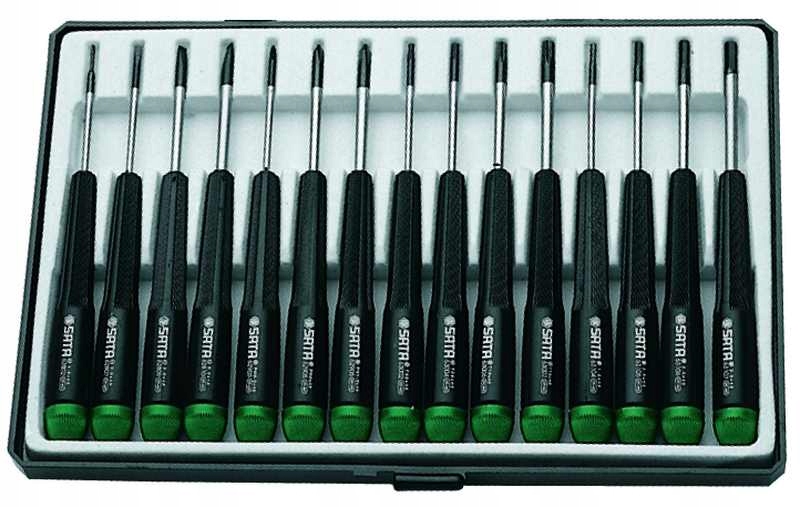 Sata Šroubováky Přesné, Ploché, Philips, Torx, Hex