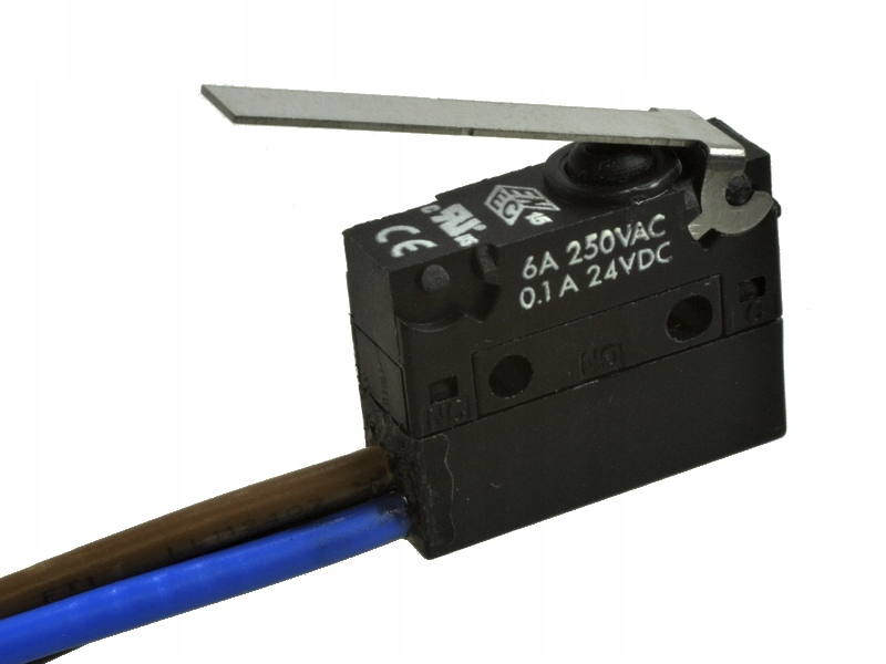 

Mikroprzełącznik 3A 250V 20,4x6,4x9,4mm IP67