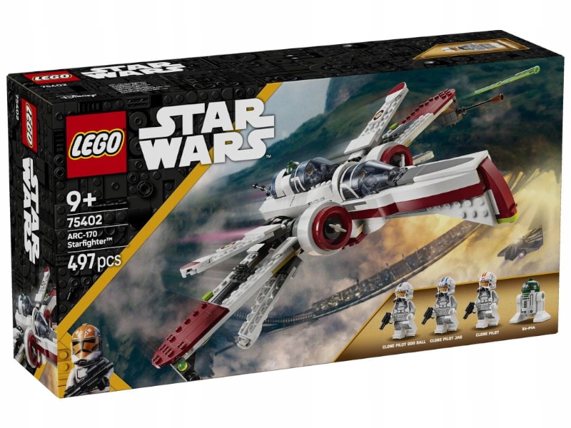 Lego 75402 Star Wars sada Stíhačka ARC-170 9+ 497ks