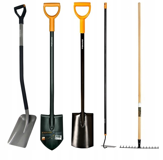 

Zestaw narzędzi ogrodniczych Fiskars Ergo Solid