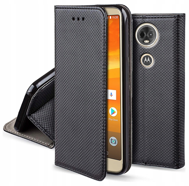 Etui PORTFEL NA MAGNES do Motorola Moto E5 Plus