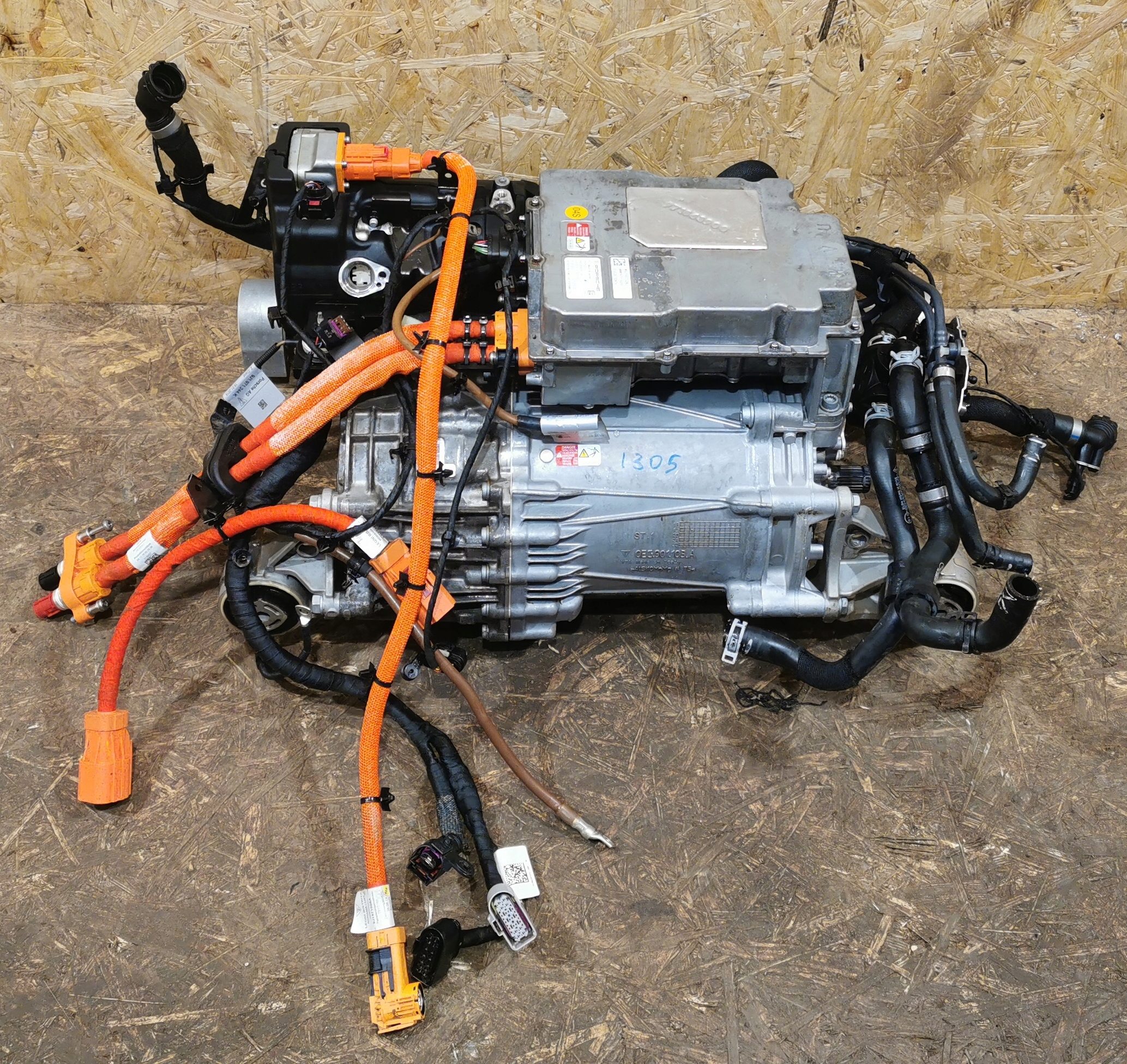 engine electrical front PORSCHE TAYCAN TURBO AUDI ETRON GT EBG 1