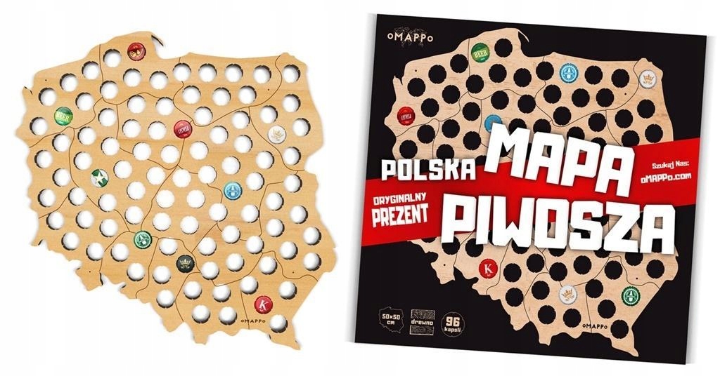 

Mapa Piwosza Polska, Omappo