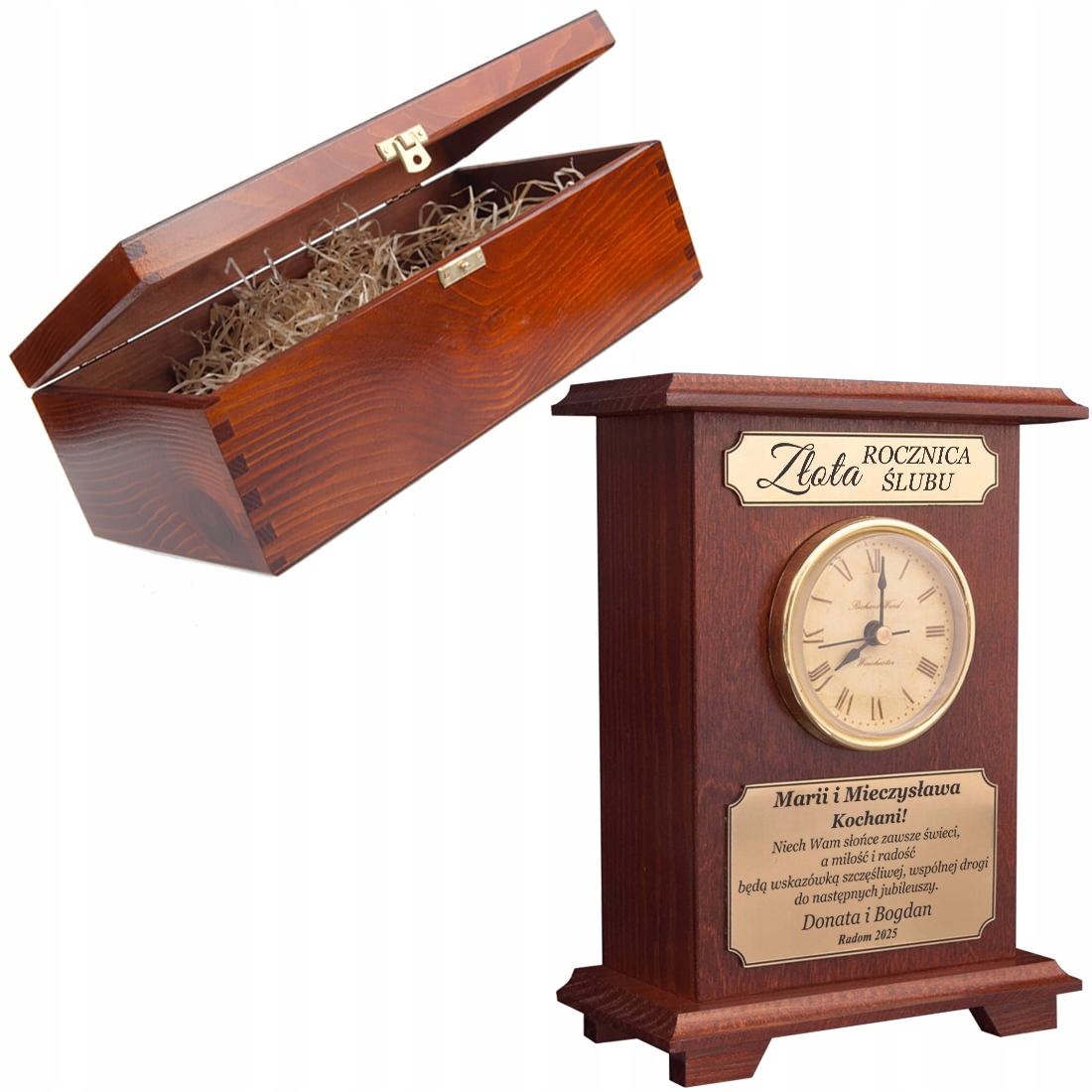 Rocznica Ślubu na Jubileusz 1-50 Lat Złota Srebrna Diamentowa Gody