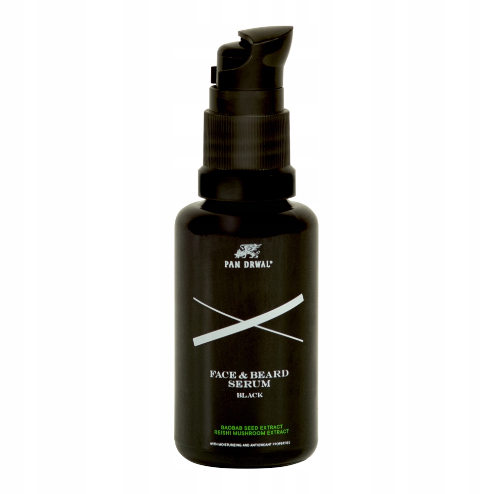 Sérum na obličej a vousy Pan Drwal Black 30 ml