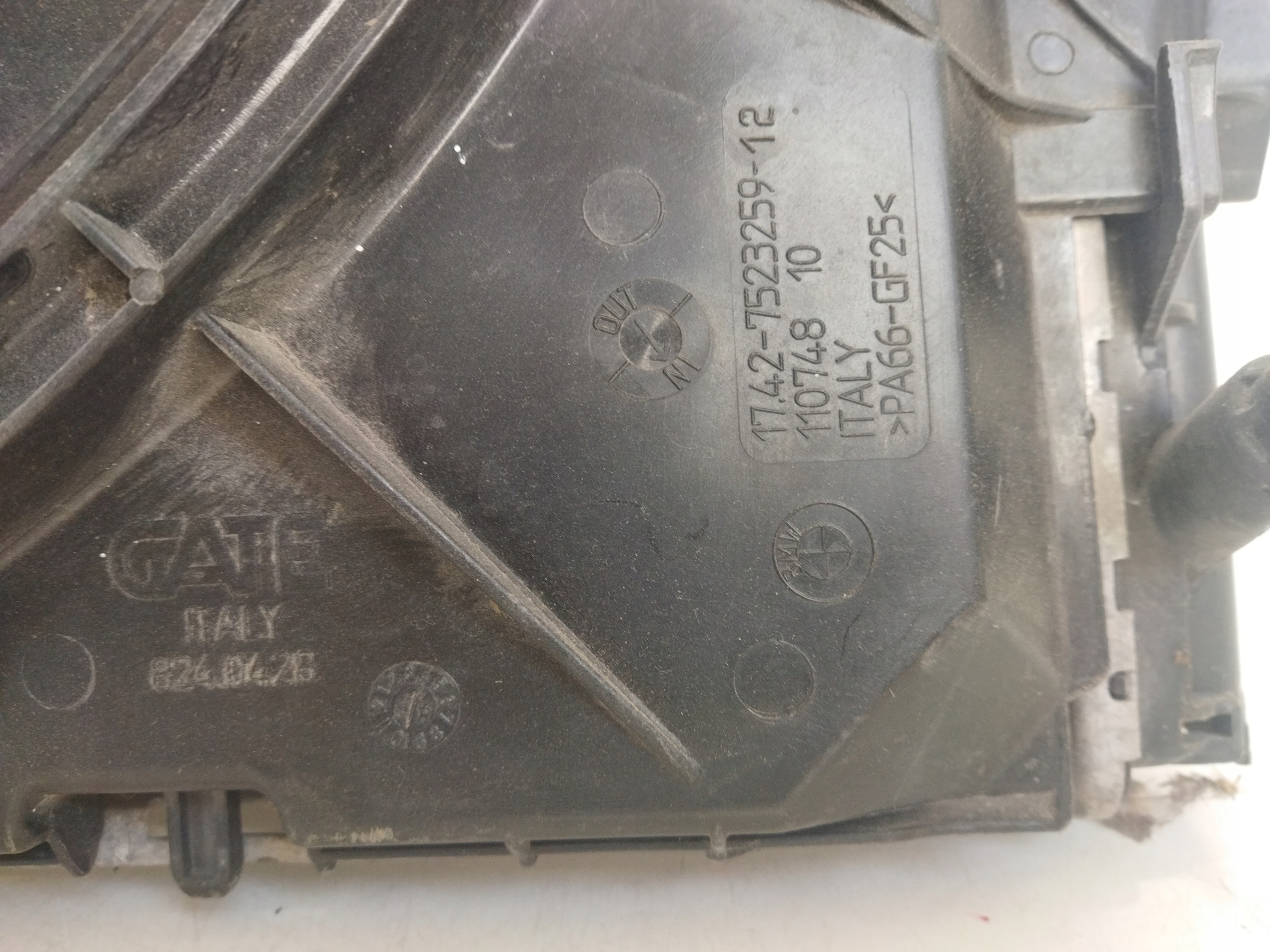 CHLODNICA WENTYLATOR BMW E92 OE 7581650 06 7523259 Producent części BMW OE