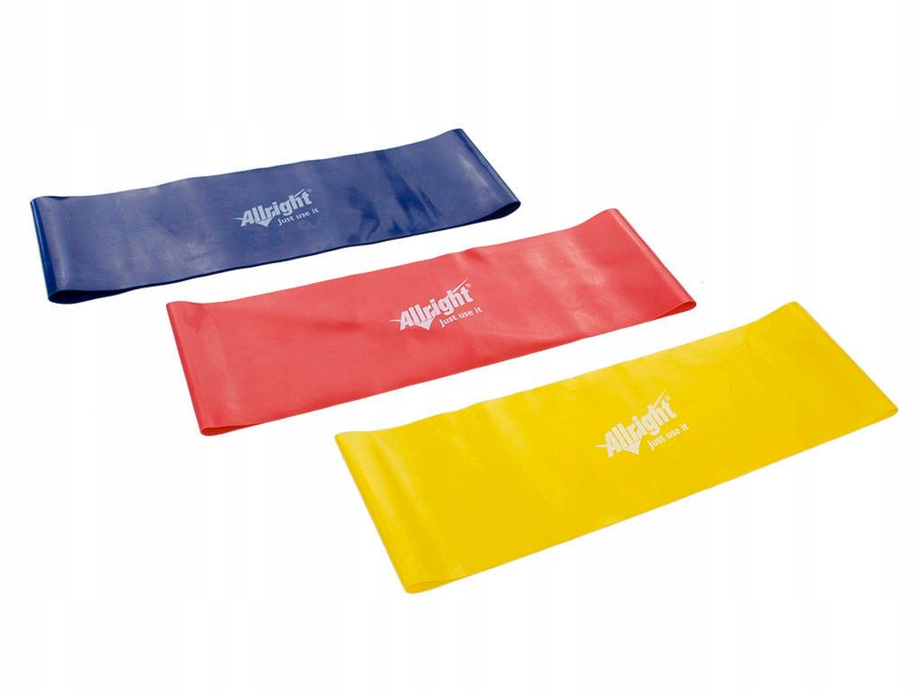 Zestaw 3 Gum Do Ćwiczeń X-band Allright 7,6cm