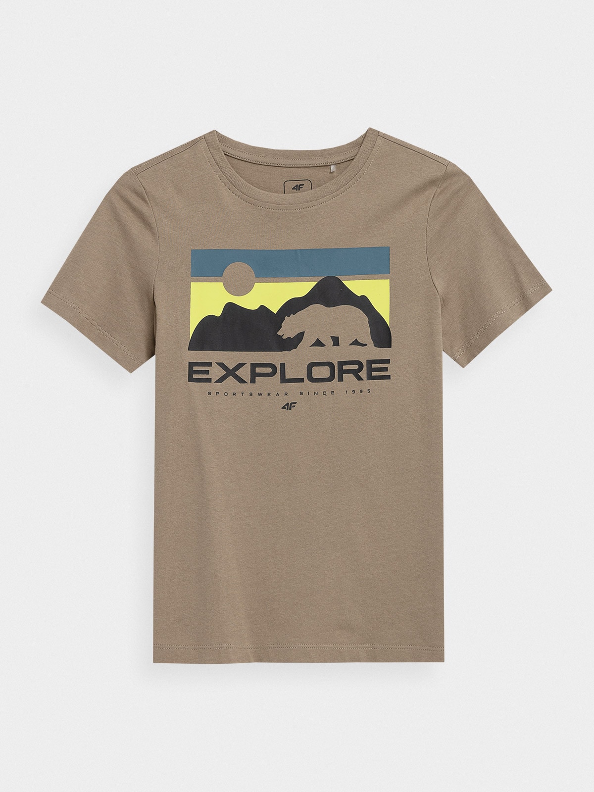 

Koszulka T- shirt 4F 4FJSS23TTSHM322-83S-158