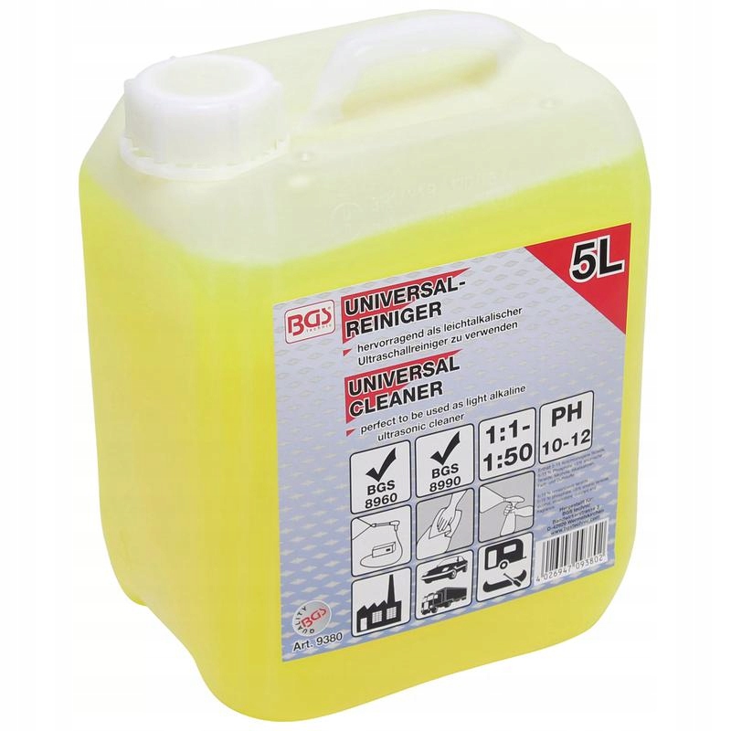 Univerzální čisticí prostředek 5 l pro vysokotlaké čističe Bgs 9380