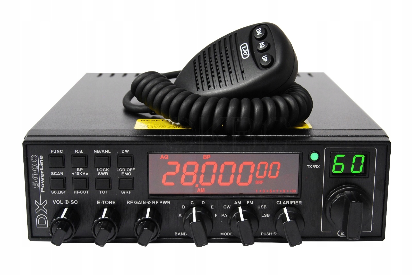 K-po DX-5000 Plus Nrc radio 10m Am/fm/ssb 40W *** najnowsza wersja ***