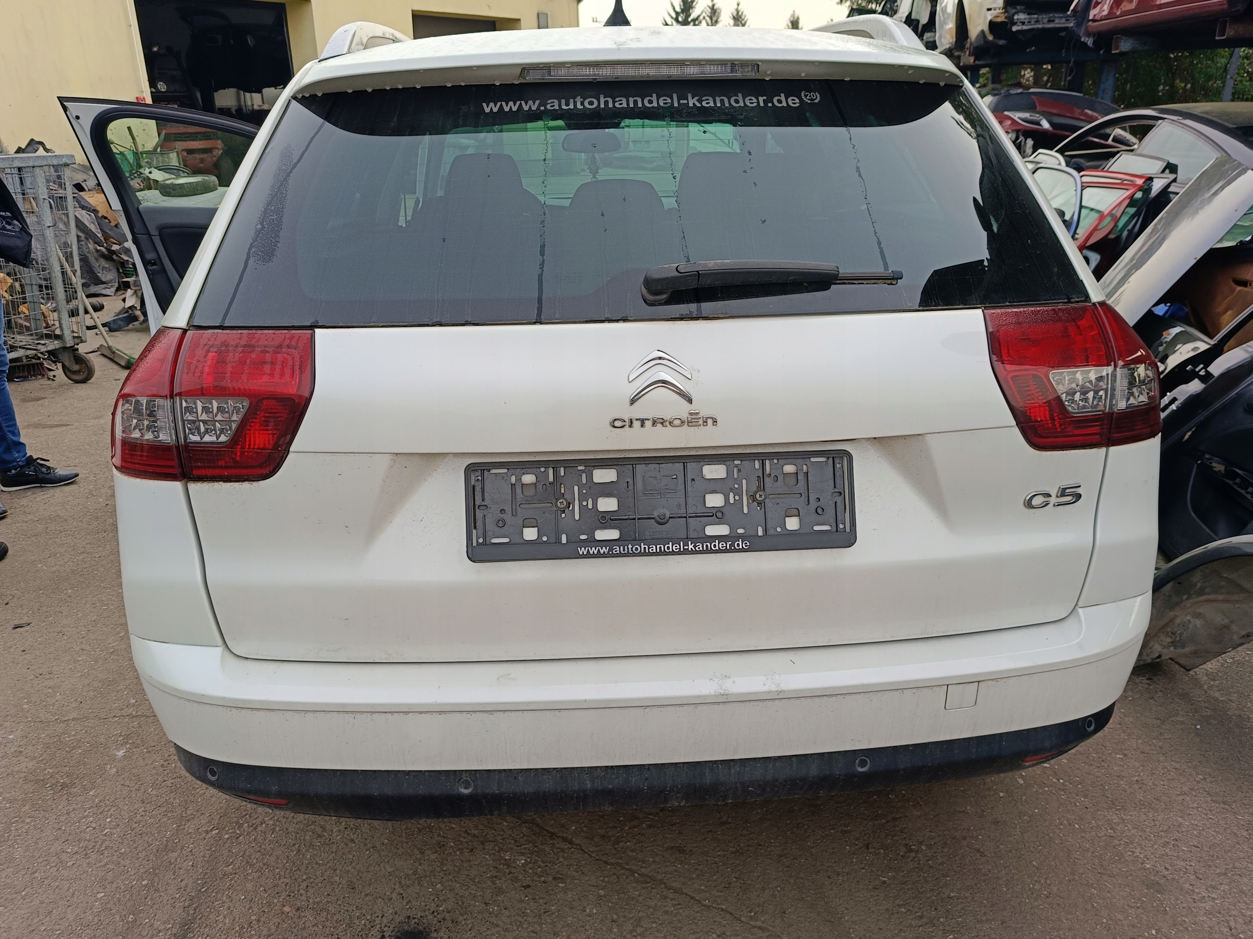 CITROEN C5 III X7 РЕСТАЙЛИНГ тунель подлокотник