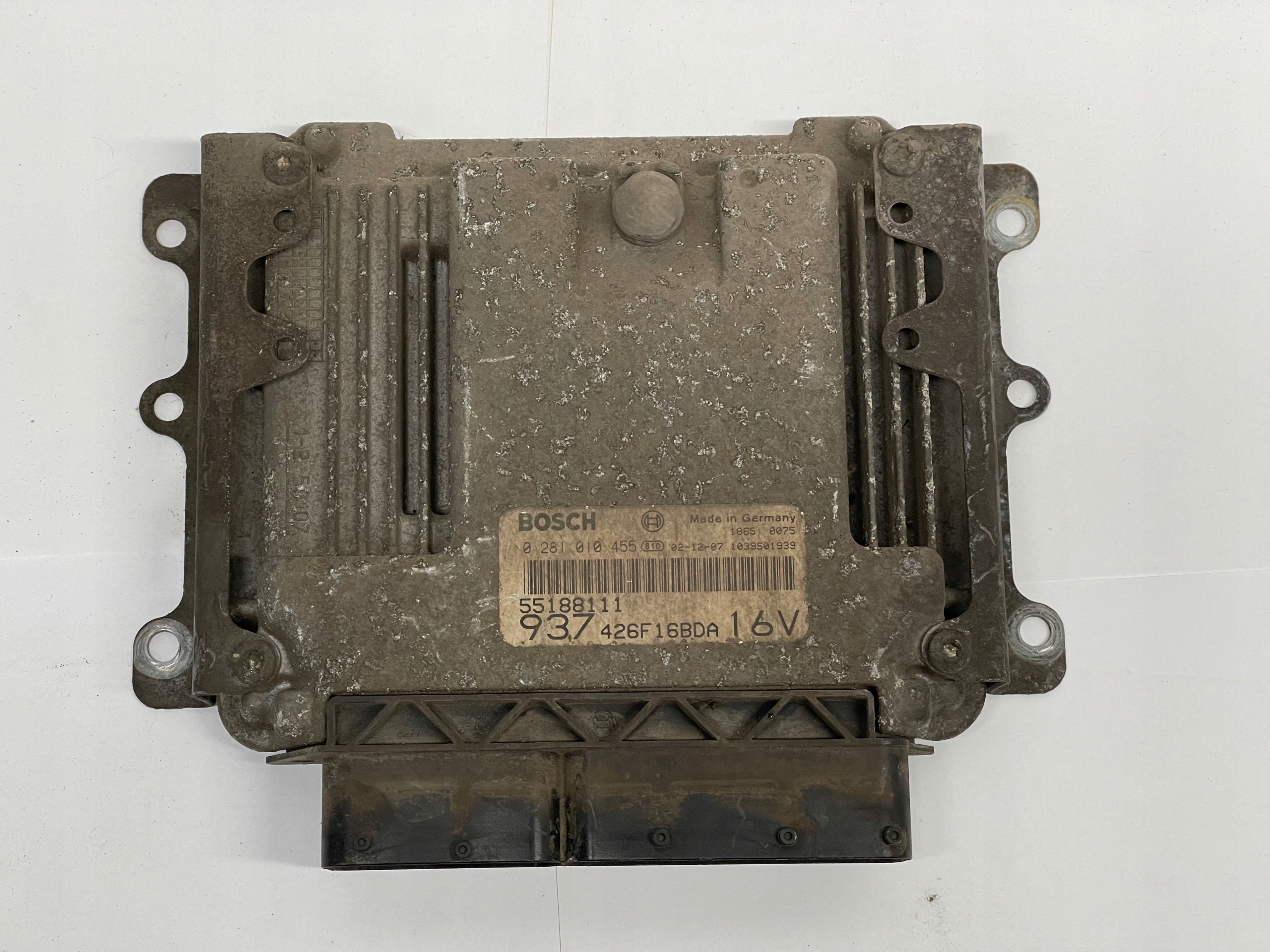 control unit of the engine ALFA ROMEO 147 55188111