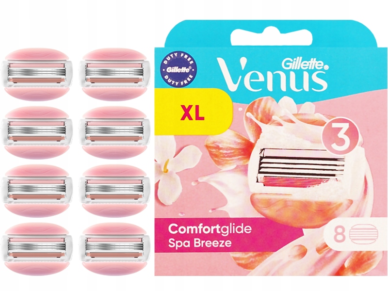 

Wkłady Do Maszynki Gillette Venus Comfortglide X8