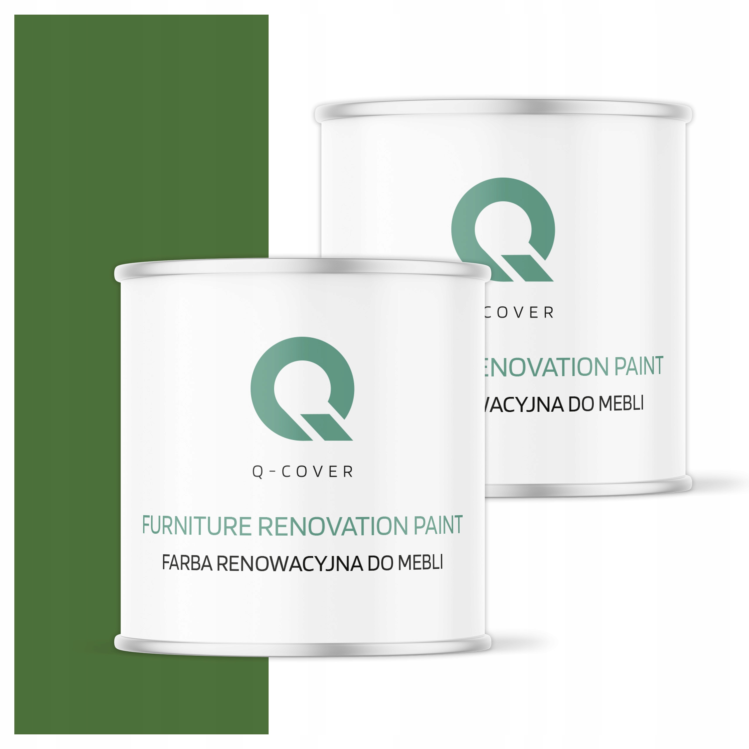 Farba na renováciu nábytku z dreva Ozdobná Zelená tráva 6010 Polomatná 2.5L