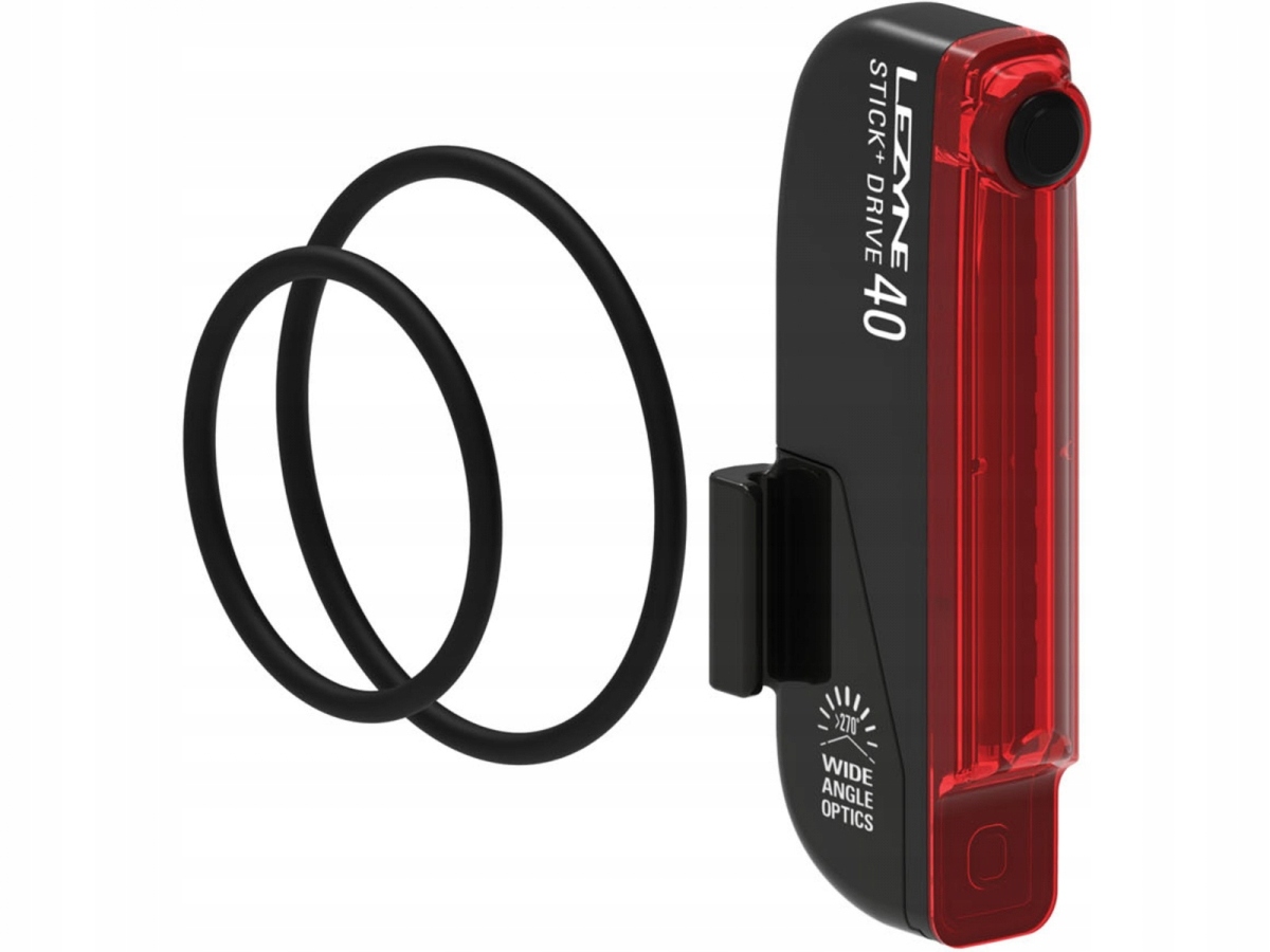 Zadní světlo na kolo Lezyne Stick+ Drive 40lm