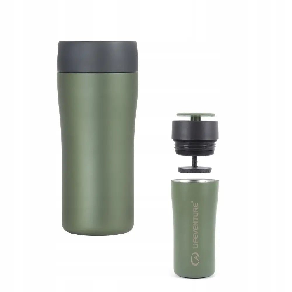 Kubek termiczny Lifeventure One Touch Thermal Mug 350ml khaki
