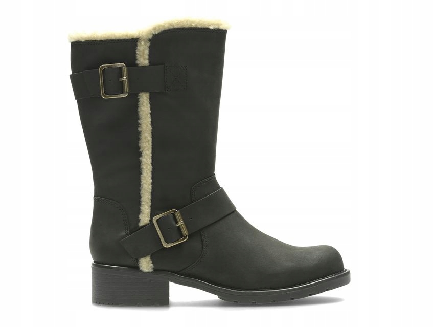 Clarks Dámské kotníkové boty Orinoco Art zateplené velikost 37 černé kožené