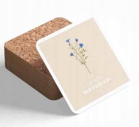 PODSTAWKA KORKOWA 'NIECH CIĘ PAN BŁOGOSŁAWI'