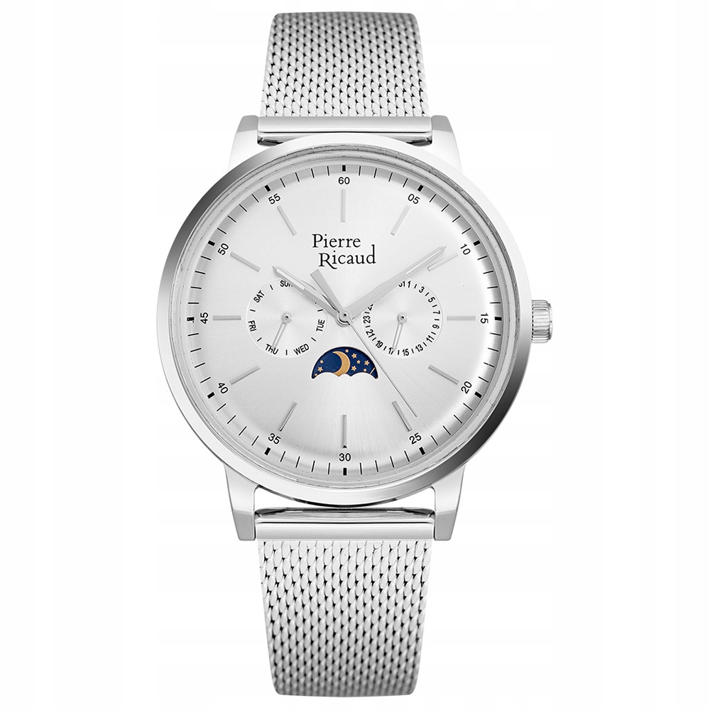 Pánské Hodinky Pierre Ricaud P97258.5113QF stříbrné